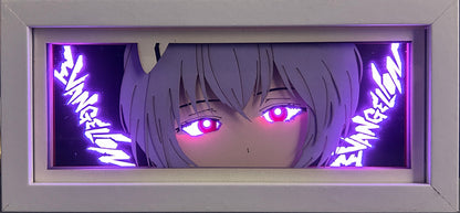 [MADE TO ORDER]Neon Genesis Evangelion - Rei Light Box (Shipping Calculated At Checkout)