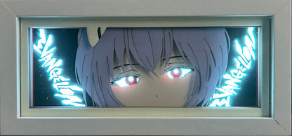 [MADE TO ORDER]Neon Genesis Evangelion - Rei Light Box (Shipping Calculated At Checkout)