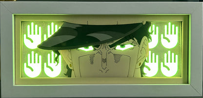 [MADE TO ORDER]Jojo's Bizarre Adventure - Jotaro Light Box (Shipping Calculated At Checkout)
