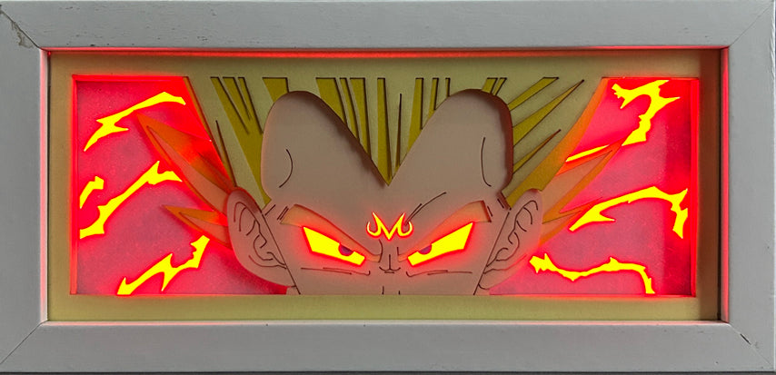 Dragon Ball - Vegeta Light Box (Shipping Calculated At Checkout)