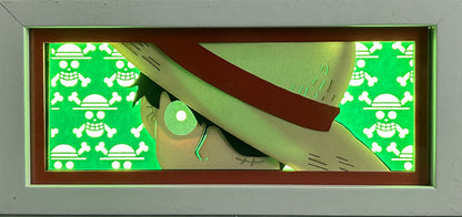 [MADE TO ORDER]One Piece - Luffy Light Box (Shipping Calculated At Checkout)