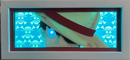 [MADE TO ORDER]One Piece - Luffy Light Box (Shipping Calculated At Checkout)