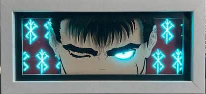[MADE TO ORDER]Berserk - Guts Light Box (Shipping Calculated At Checkout)