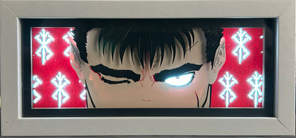 [MADE TO ORDER]Berserk - Guts Light Box (Shipping Calculated At Checkout)
