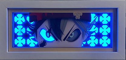 [MADE TO ORDER]Black Clover- Asta Light Box (Shipping Calculated At Checkout)