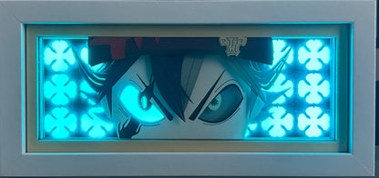 [MADE TO ORDER]Black Clover- Asta Light Box (Shipping Calculated At Checkout)
