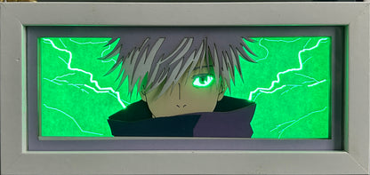 [MADE TO ORDER]Jujustsu Kaisen - Gojo Satoru Light Box (Shipping Calculated At Checkout)