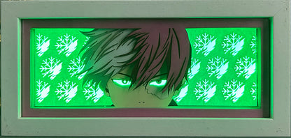 [MADE TO ORDER]My Hero Academia -  Shoto Todoroki Light Box (Shipping Calculated At Checkout)