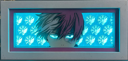 [MADE TO ORDER]My Hero Academia -  Shoto Todoroki Light Box (Shipping Calculated At Checkout)