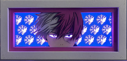 [MADE TO ORDER]My Hero Academia -  Shoto Todoroki Light Box (Shipping Calculated At Checkout)