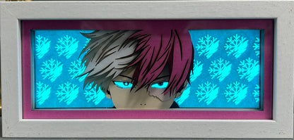 [MADE TO ORDER]My Hero Academia -  Shoto Todoroki Light Box (Shipping Calculated At Checkout)