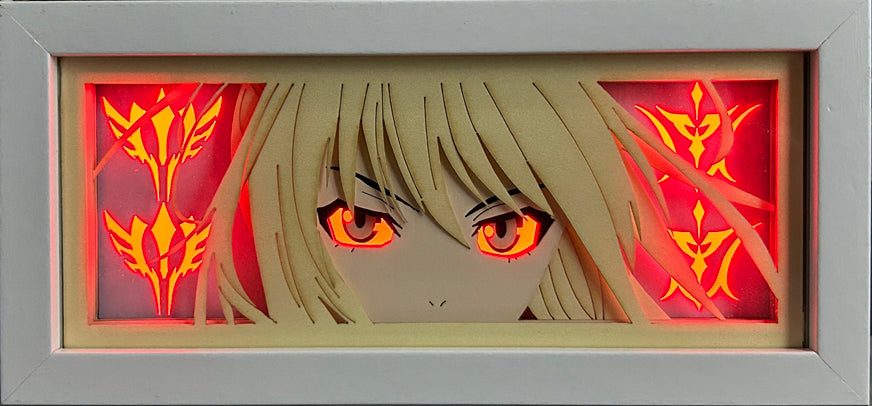 Fate Stay Night - Saber Light Box (Shipping Calculated At Checkout)