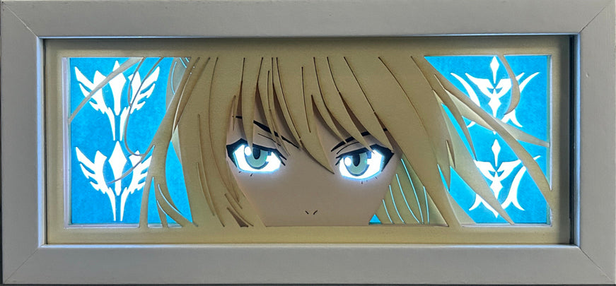 Fate Stay Night - Saber Light Box (Shipping Calculated At Checkout)