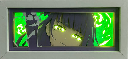 [MADE TO ORDER]Genshin Impact - Raiden Shogun Light Box (Shipping Calculated At Checkout)