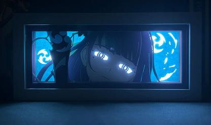 [MADE TO ORDER]Genshin Impact - Raiden Shogun Light Box (Shipping Calculated At Checkout)