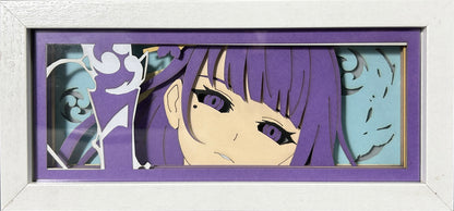 [MADE TO ORDER]Genshin Impact - Raiden Shogun Light Box (Shipping Calculated At Checkout)