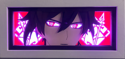 [MADE TO ORDER] Genshin Impact - Zhongli Light Box (Shipping Calculated At Checkout)