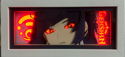 [MADE TO ORDER] Genshin Impact - Yelan Light Box (Shipping Calculated At Checkout)
