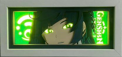 [MADE TO ORDER] Genshin Impact - Yelan Light Box (Shipping Calculated At Checkout)