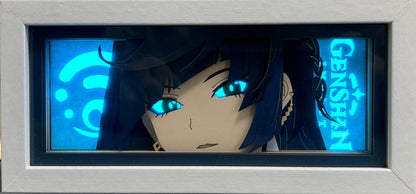 [MADE TO ORDER] Genshin Impact - Yelan Light Box (Shipping Calculated At Checkout)