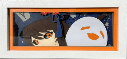 [MADE TO ORDER] Genshin Impact - Hu Tao Light Box (Shipping Calculated At Checkout)