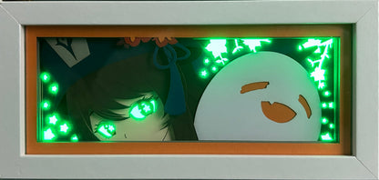 [MADE TO ORDER] Genshin Impact - Hu Tao Light Box (Shipping Calculated At Checkout)