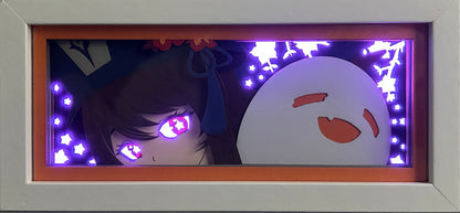 [MADE TO ORDER] Genshin Impact - Hu Tao Light Box (Shipping Calculated At Checkout)