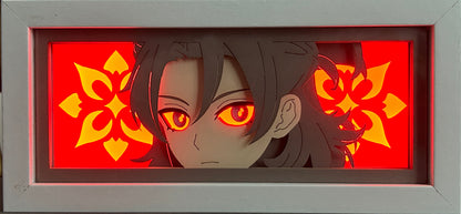 [MADE TO ORDER] Genshin Impact - Albedo Light Box (Shipping Calculated At Checkout)