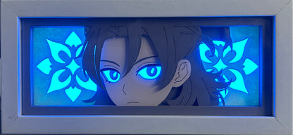 [MADE TO ORDER] Genshin Impact - Albedo Light Box (Shipping Calculated At Checkout)