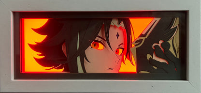 [MADE TO ORDER] Genshin Impact - Xiao Light Box (Shipping Calculated At Checkout)