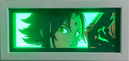 [MADE TO ORDER] Genshin Impact - Xiao Light Box (Shipping Calculated At Checkout)