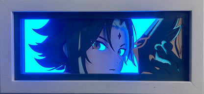 [MADE TO ORDER] Genshin Impact - Xiao Light Box (Shipping Calculated At Checkout)