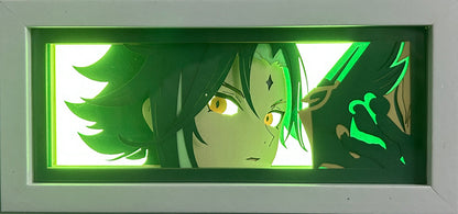 [MADE TO ORDER] Genshin Impact - Xiao Light Box (Shipping Calculated At Checkout)