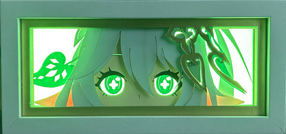 [MADE TO ORDER] Genshin Impact - Nahida Light Box (Shipping Calculated At Checkout)