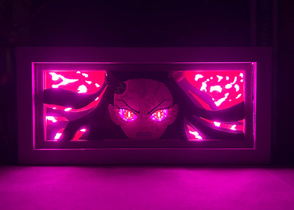 [MADE TO ORDER]Demon Slayer - Nezuko Light Box (Shipping Calculated At Checkout)