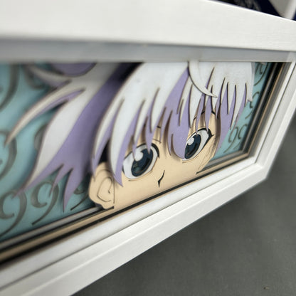 [MADE TO ORDER]Hunter x Hunter - Killua Light Box (Shipping Calculated At Checkout)