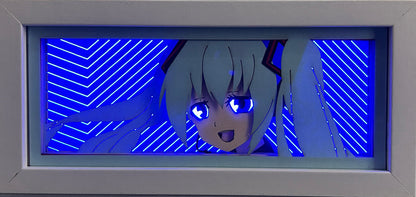 [MADE TO ORDER]Hatusune Miku - Miku Light Box (Shipping Calculated At Checkout)