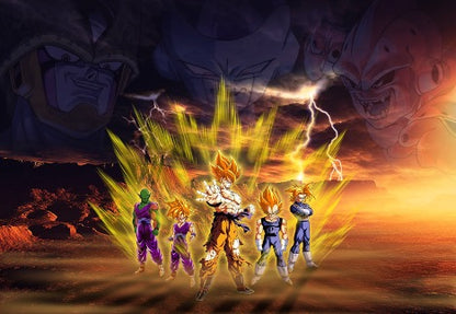 Dragon Ball Z - Main Cast Credit Card Sticker (Please Read Description)