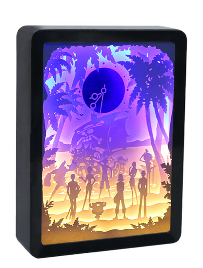 [MADE TO ORDER]Handmade Origami Scene Light Boxes (Variations) (Shipping Calculated At Checkout)