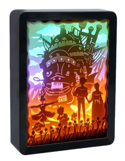 [MADE TO ORDER]Handmade Origami Scene Light Boxes (Variations) (Shipping Calculated At Checkout)