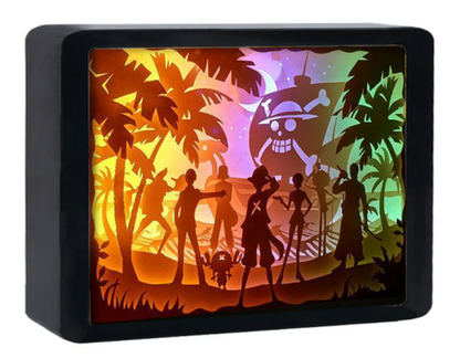 [MADE TO ORDER]Handmade Origami Scene Light Boxes (Variations) (Shipping Calculated At Checkout)