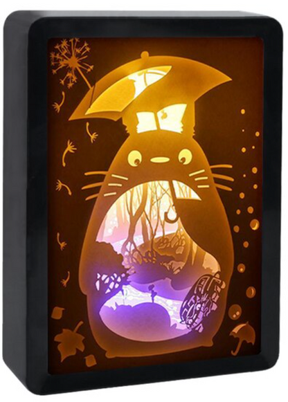 [MADE TO ORDER]Handmade Origami Scene Light Boxes (Variations) (Shipping Calculated At Checkout)