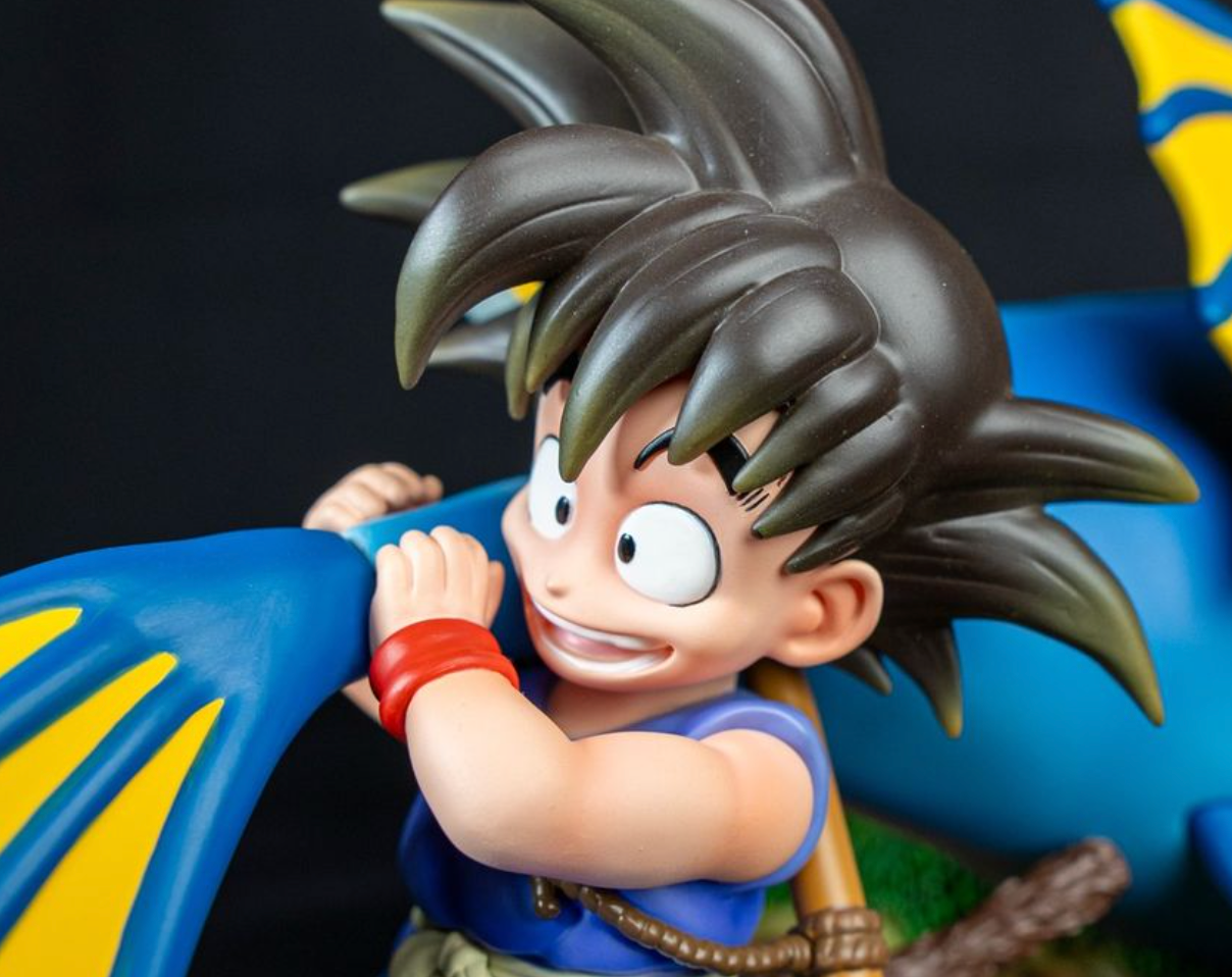 [PRE ORDER] Dragon Ball  - Kiba Studio -  Kid Goku Catching Fish (Price Does Not Include Shipping)
