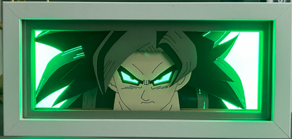 [MADE TO ORDER] Dragon Ball - Super Saiyan 4 Goku Light Box (Shipping Calculated At Checkout)