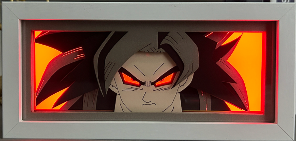 Dragon Ball - Super Saiyan 4 Goku Light Box (Shipping Calculated At Checkout)