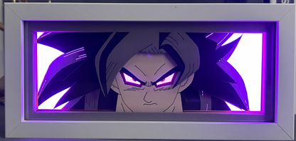 [MADE TO ORDER] Dragon Ball - Super Saiyan 4 Goku Light Box (Shipping Calculated At Checkout)