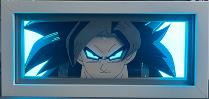 [MADE TO ORDER] Dragon Ball - Super Saiyan 4 Goku Light Box (Shipping Calculated At Checkout)