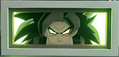 [MADE TO ORDER] Dragon Ball - Super Saiyan 4 Goku Light Box (Shipping Calculated At Checkout)