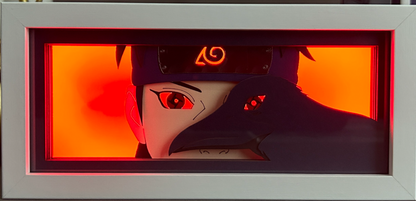 [MADE TO ORDER] Naruto - Shisui Light Box (Shipping Calculated At Checkout)