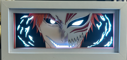 [MADE TO ORDER] Bleach - Ichigo Hollow Mask Light Box (Shipping Calculated At Checkout)